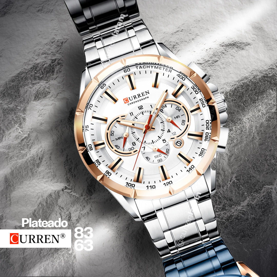Reloj Curren 8363 Cuarzo Acero inoxidabl