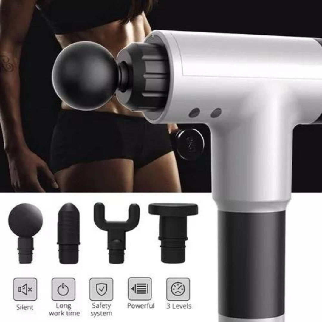 MASAJEADOR PISTOLA MARTILLO FASCIAL GUN