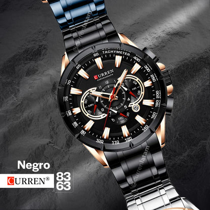 Reloj Curren 8363 Cuarzo Acero inoxidabl