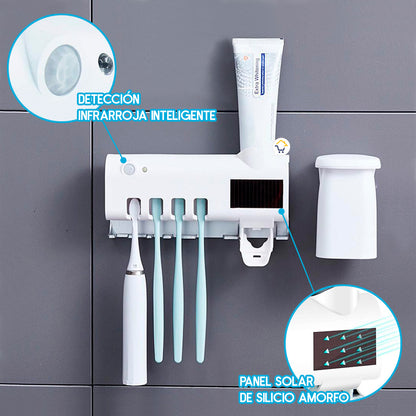 SOPORTE CEPILLOS ESTERILIZADOR UV