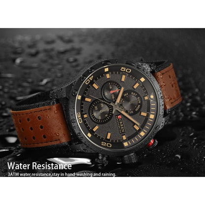 Reloj Curren 8250 Correa de cuero
