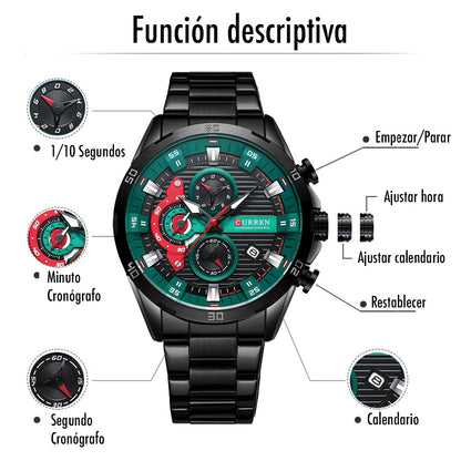 Reloj Curren Hombre 8402 Acero