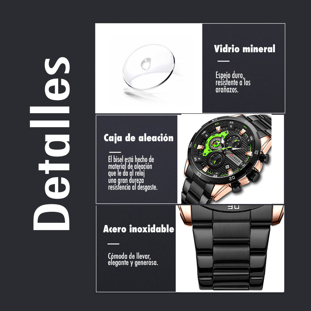 Reloj Curren Hombre 8402 Acero