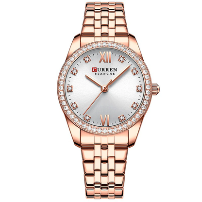 Reloj Curren 9086 en ACERO para Mujer