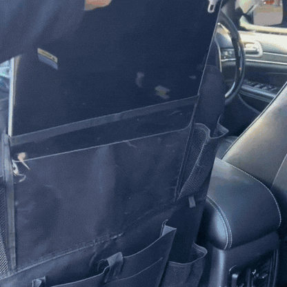 ORGANIZADOR DE ASIENTO TRASERO + SOPORTE PARA TABLET COCHE🚘