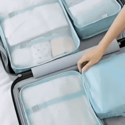 KIT DE BOLSAS VIAJERAS X 7 PIEZAS🧳