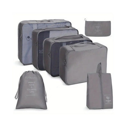 KIT DE BOLSAS VIAJERAS X 7 PIEZAS🧳