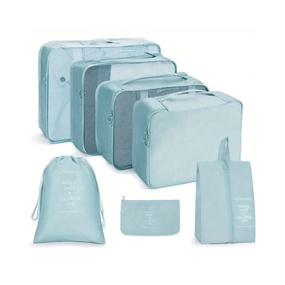 KIT DE BOLSAS VIAJERAS X 7 PIEZAS🧳