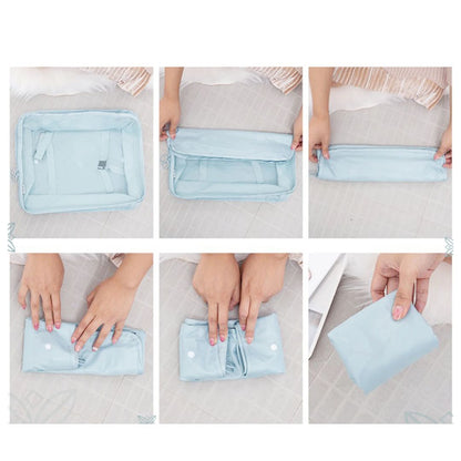 KIT DE BOLSAS VIAJERAS X 7 PIEZAS🧳