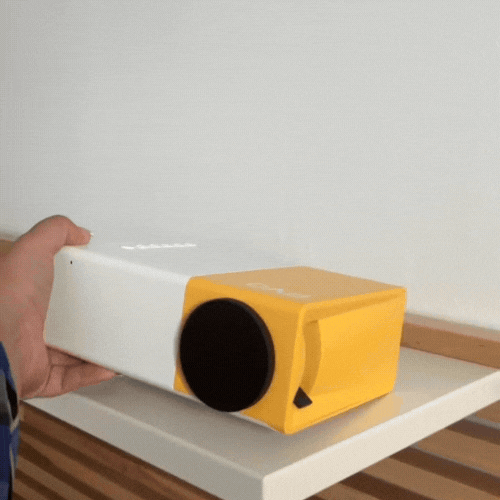 MINI PROYECTOR LED VIDEO BEAM 600 📽️ LUMENES YG 300 HDMI USB AV