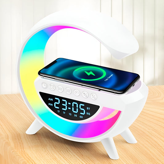 PARLANTE G CARGA INALAMBRICA RELOJ⏰