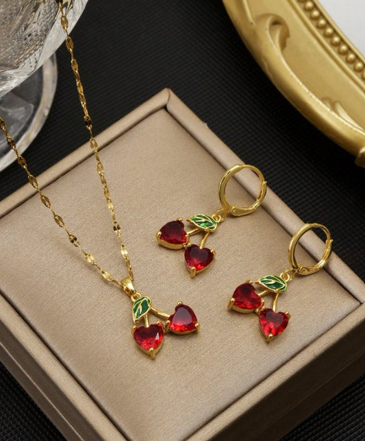Set de Cerezas "Amor de Verano" 🍒