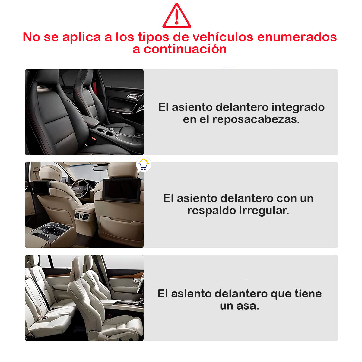 ORGANIZADOR DE ASIENTO TRASERO + SOPORTE PARA TABLET COCHE🚘