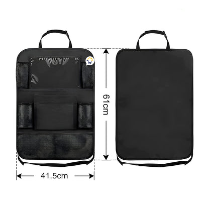ORGANIZADOR DE ASIENTO TRASERO + SOPORTE PARA TABLET COCHE🚘