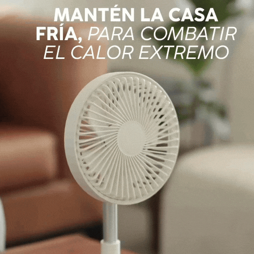 VENTILADOR DE ALTURA AJUSTABLE❄️🌀